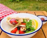 Greek pitta pockets with lemon Quorn recipe step 3 photo