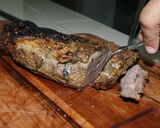 A picture of step 8 of Rubbed Tri-tip.
