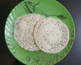 A picture of step 2 of Rava appam.