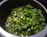 Green pav bhaji recipe step 1 photo