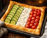 Foto del passaggio 3 della ricetta Torta salata tricolore