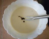 A picture of step 4 of "Traditional pancake" #newauthorchallenge.
