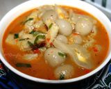 Foto langkah ke 2 dari resep Seblak Aci Tanpa Telur Ternyata Enak.
