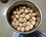 A picture of step 1 of Lauki soyabean Kofte.
