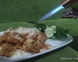 Foto langkah ke 7 dari resep Ayam geprek mozarella.