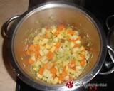 Σούπα “βάλσαμο”, με μπρόκολο, πράσο και πατάτες φωτογραφία βήματος 3