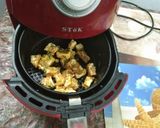 A picture of step 2 of Chilli paneer with soya sauce in Air Fryer.