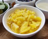 Hình bước làm 1 của món Trà đác thơm, chanh dây