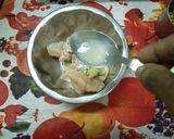 A picture of step 1 of Chicken Manchurian.