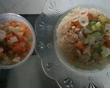 Foto langkah ke 5 dari resep Nasi Tim.