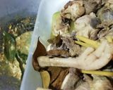 Foto langkah ke 4 dari resep 745.Opor Kuning Ayam Kampung (Bumbu Dasar Kuning).