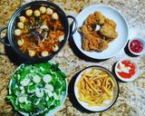Hình bước làm 3 của món Mì cay bạch tuộc 🍜🐙