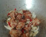 Foto langkah ke 4 dari resep Chicken black pepper.