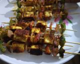 A picture of step 3 of TawaPaneerTikka.