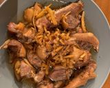 Hình bước làm 4 của món Vịt kho gừng 🥘