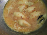 Gulai Cumi Isi Telur