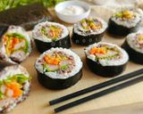 Foto langkah ke 5 dari resep Kimbap Favorit si Kecil.