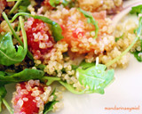 Foto del paso 5 de la receta: Ensalada de quinoa, rúcula y salmón