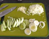 A picture of step 1 of Simple Leek Risotto.