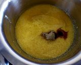 A picture of step 2 of Mango Sooji Cake.
