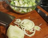 A picture of step 7 of Harissa Chicken with Caramelized Leeks and Fennel.