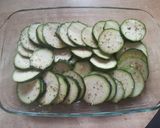 Une image de l'étape 2 de Quiche de courgettes & poulet.