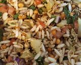 A picture of step 1 of Chatpati Chowpatty Bhel.