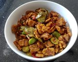 Foto langkah ke 5 dari resep Sambal Goreng Tahu Tempe pete.