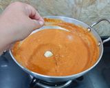A picture of step 5 of Cheese Pav Bhaji.