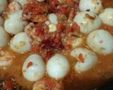 Foto langkah ke 4 dari resep Sambal Udang Telur Puyuh.