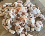 A picture of step 3 of Quinoa and Prawn Fritters.