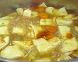 Kötött tészta leves recept fázis 4 fotója