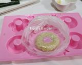 高鈣助成長-懶懶熊甜甜圈飯糰的食譜步驟5照片