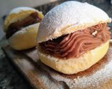 Foto del paso 5 de la receta: Berlinesas horneadas con Crema pastelera Nutella💣
