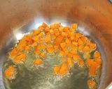 A picture of step 2 of Lentils with Chorizo in a Pressure Cooker.