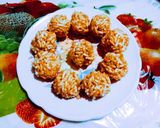 A picture of step 3 of ક્રિસ્પી ટેસ્ટી મમરા ના લાડુ.