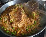 A picture of step 6 of Veg biryani pulao.