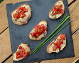 Une image de l'étape 4 de Tartines tomates gorgonzola.