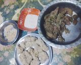 A picture of step 2 of Chicken barra.
