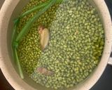 Foto langkah ke 2 dari resep Bubur Kacang Ijo Kental Low Calorie.