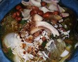 Foto langkah ke 6 dari resep Soto bening bumbu kacang.