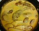 A picture of step 6 of Cheesy scalloped potatoes.