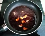 Hình bước làm 3 của món Mực nhồi tôm hấp & sốt Teriyaki