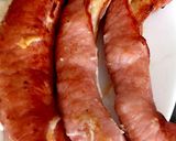 A picture of step 7 of My stuffed Bacon Rolls.🤫.