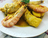 Foto del paso 10 de la receta: Zarzuela de rape, merluza y gambones