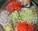 A picture of step 5 of Masala Khichiya Papad.
