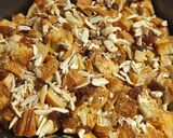 A picture of step 5 of Egyptian dessert.