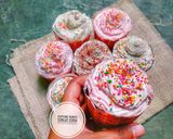 Foto langkah ke 4 dari resep Cupcake kukus coklat ceria.