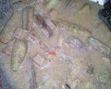 Foto langkah ke 4 dari resep terong masak kental.