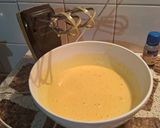 Foto del paso 1 de la receta: Torta Nubecita de Naranja y Miel con Dulce de Batata,Trozo de Chocolate